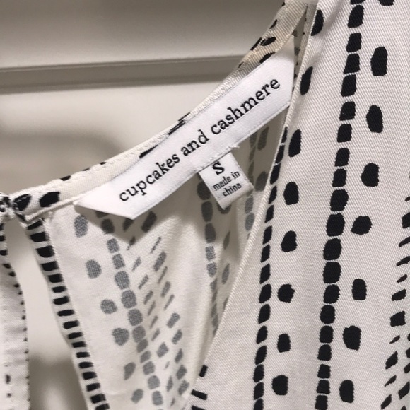 Dot Stripe print sleeveless romper NWOT - Picture 8 of 8